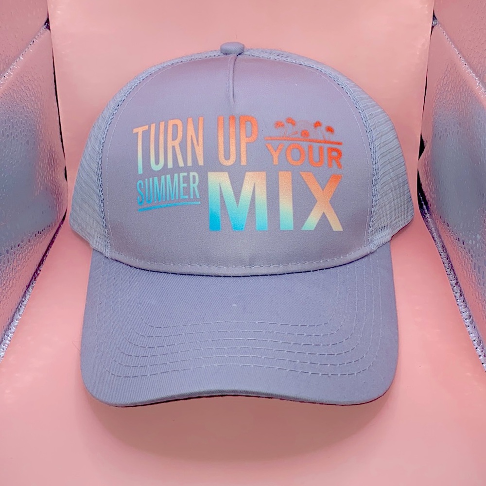 Turn Up Your Summer Mix Unisex Adjustable Baseball Cap SnapBack from Bacardi